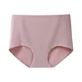 thumbnail image 2 of Puntoco Ropa interior breve para mujer, bragas elásticas suaves y transpirables de moda para mujer, calzoncillos de cintura alta, 2 of 4