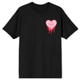 thumbnail image 6 of Friday The 13th Mask Mirror & Bloody Hand Crew Neck Short Sleeve Men's Black T-shirt-4XLB, 6 of 7