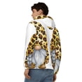 thumbnail image 4 of Goofa Leopard Gnomes Pattern Mens Full-zip Hoodie, Zip-up Pullover Hooded Sweatshirt, Kangaroo Pocket Hoodie Ideal for Daily Wear, Travel, and Home-XX-Large, 4 of 5