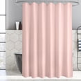 thumbnail image 6 of Bathway Waterproof Shower Curtain Liner Fabric, Blush Pink Shower Curtain Liner with Magnets, Cloth Shower Liner Soft, Lightweight, Machine Washable, 70 x 72 Inches, 6 of 8