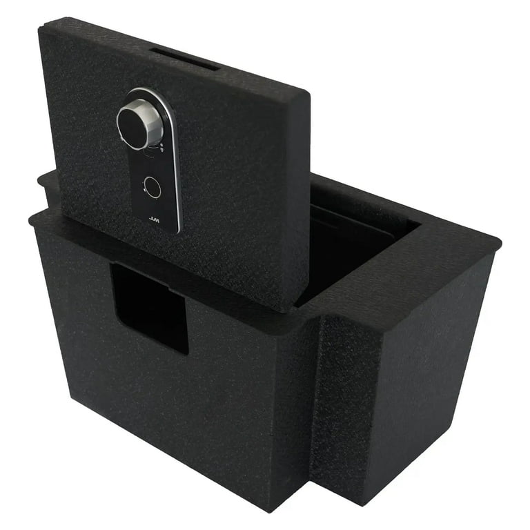 Center Console Safe Gun Safe, WASAI Premium In-vehicle