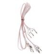 thumbnail image 3 of Multipurpose Fencing Body Cords Equipment Easy Using 3 Pin Head Wire Flexible Portable Durable for Sports Training Epee Sabres Competition Clear, 3 of 7