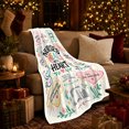 thumbnail image 3 of Printed Flannel Throw Blanket Nurses Heal With Heart Lettering and Colorful Medical Illustrations, 3 of 9