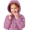 thumbnail image 4 of YunPes Kids Winter Coat Girls Light Quilted Puffer Jacket Boys Packable Hooded Outerwear for School and Outdoor Activities, 4 of 8