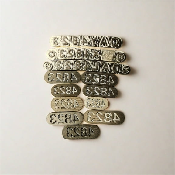 Tire Branding Machine Lot Number Datecode Stamping Machine Manual Heat Brozning Tool For Code Changing ,Fast-Drying Ink with Crisp Output