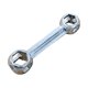 thumbnail image 1 of FELTECHELECTR 1 llave inglesa portátil con agujeros hexagonales para reparación de bicicletas, multiherramientas, 1 of 6