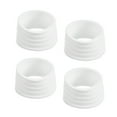 thumbnail image 1 of Uxcell Non Slip Rubber Badminton Racket Racquet Grip Band Fix Ring, White 4 Pack, 1 of 6