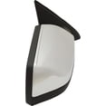 thumbnail image 4 of MIRROR Compatible with 2009-2012 Ford Flex Right Passenger Heated Power Glass With memory Chrome, 4 of 5