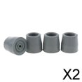 thumbnail image 1 of 2x 4 Piezas Bastón Casquillos Almohadillas de Goma Bastón Muleta Antideslizante Almohadilla de Extremo Inferior 2 piezas, 1 of 8