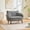 Gray, variant on SOULART 47.64" loveseat sofa, Black two-seater sofa with ultra-comfortable armrests,and storage pockets,  modern sofa for bedroom, small spaces
