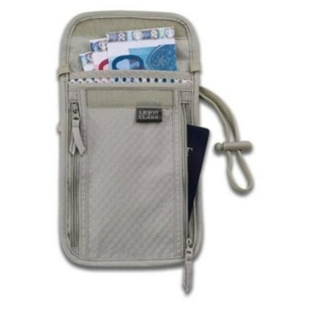 Lewis N. Clark Deluxe Neck Stash Multi-Colored