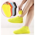 thumbnail image 2 of Cubiertas impermeables de silicona para zapatos, cubiertas de goma antideslizantes para Botas de lluvia, accesorios para días lluviosos al aire libre, S/M/L, 1 par, 2 of 4