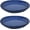 Imperial Blue, variant on 12-Inch Ceramic Plant Saucers - Plant Drip Trays for Outdoor Planter Flower Pot Drainage - Set of 2 - Imperial Blue
