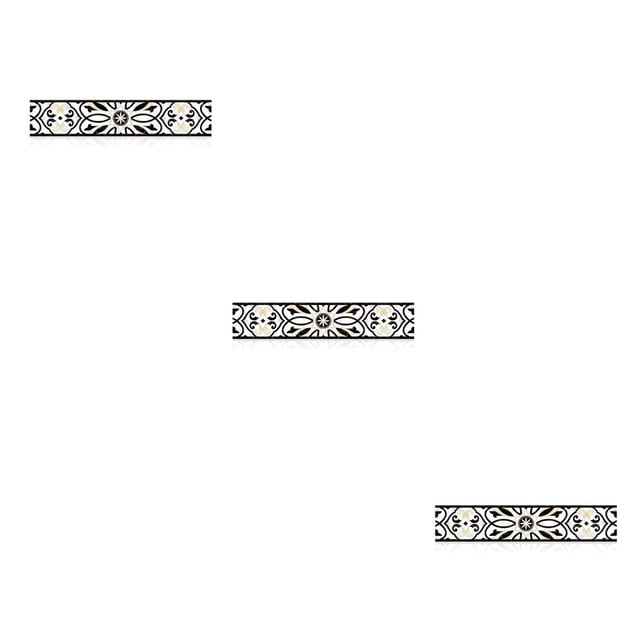 relayinert Staircase Sticker Landscaping PVC Waterproof Wallpaper Oilproof Steps Decals Hotel Bathroom Kitchen Baseboard Renovation Type2 M 3Set