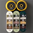 thumbnail image 4 of Wall-Mounted Spice Organizer, 5-Layer Non-Punching Seasoning Rack Organizer, 4 of 6