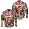 thumbnail image 3 of Be My Valentine's Brittany Spaniel Truck Full of Love Flower Balloon All Over Print 3D Baseball Jacket Brittany Dog Lover Gifts Idea Bomber Jacket Softball - 02029, 3 of 6