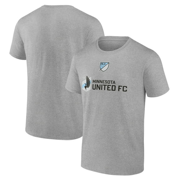 Men's Heather Gray Minnesota United FC Shielded T-Shirt