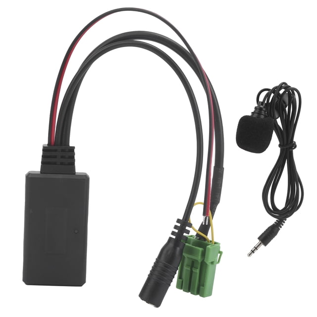 Câble Bluetooth, Câble Auxiliaire de Voiture 5.0 Adaptateur Audio Câble Pièces Audio de Voiture Intégration Transparente