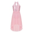 thumbnail image 5 of DPOIS Kids Girls Shiny Sequin Sleeveless Lyrical Dance Dress, 5 of 6