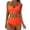 Orange, variant on kamemir Womens Swimsuits Tankinis Swimsuit For Women Two-Piece Swimwear(Red,M)