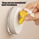 thumbnail image 5 of Ganchos de ventosa Organizador de pared | Gancho de plástico resistente Strong Hold | Reutilizable extraíble sin taladro | Antideslizante para llaves, sombreros, bufandas | Carga máxima de 3 kg |, 5 of 6