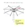 thumbnail image 4 of Outdoor Patio Umbrella Replacement Canopy for 11ft 8 Ribs Sun Protection UPF 50+ Replacement Umbrella Canopy., 4 of 4