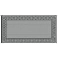 thumbnail image 2 of Outsunny Outdoor Rug & Bag, 9' x 18' Plastic Rug, Black & Gray Border, 2 of 8