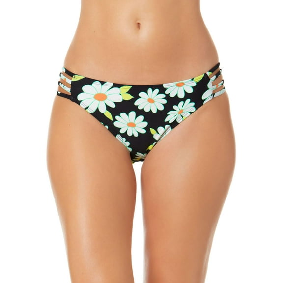 Salt   Cove Womens Juniors Daisy Dance Floral Print Swim Bottom Separates