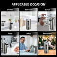 thumbnail image 5 of Automatic Soap Dispenser, Touchless Hand Free Soap Dispenser Bathroom, 3 Adjustable Soap Volume Dish Soap Dispenser, Smart Infrared Motion Sensor Liquid Soap Dispenser for Bathroom Kitchen, 5 of 6