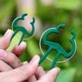 thumbnail image 3 of Travelwant 10Pcs Plant Clips, Orchid Clips Plant Plant Climbing Wall Fixture Clips Orchid Support Clips Flower and Vine Clips for Supporting Stems Vines Grow Upright, 3 of 7