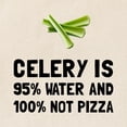 thumbnail image 2 of CafePress - Celery Not Pizza Tote Bag - Unisex Canvas Tote Bag, Beige, 1-Piece, 2 of 7