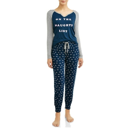 Women's Winter Breaker Jersey Pajama Set