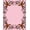 Pink, Pattern 5, variant on ODIKA 5x7 Machine Washable Non-Slip Area Rug, Festive Pinecone and Holly Berry Decorative Motif High Traffic Rug, Green, 646176