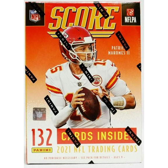 2021 Panini Score NFL Football Trading Cards Blaster Box- 1 Exclusive Lava Numbered Parallel