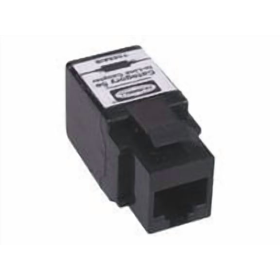 Hubbell Premise Wiring AV Connector,5E,Black SFC5EBK