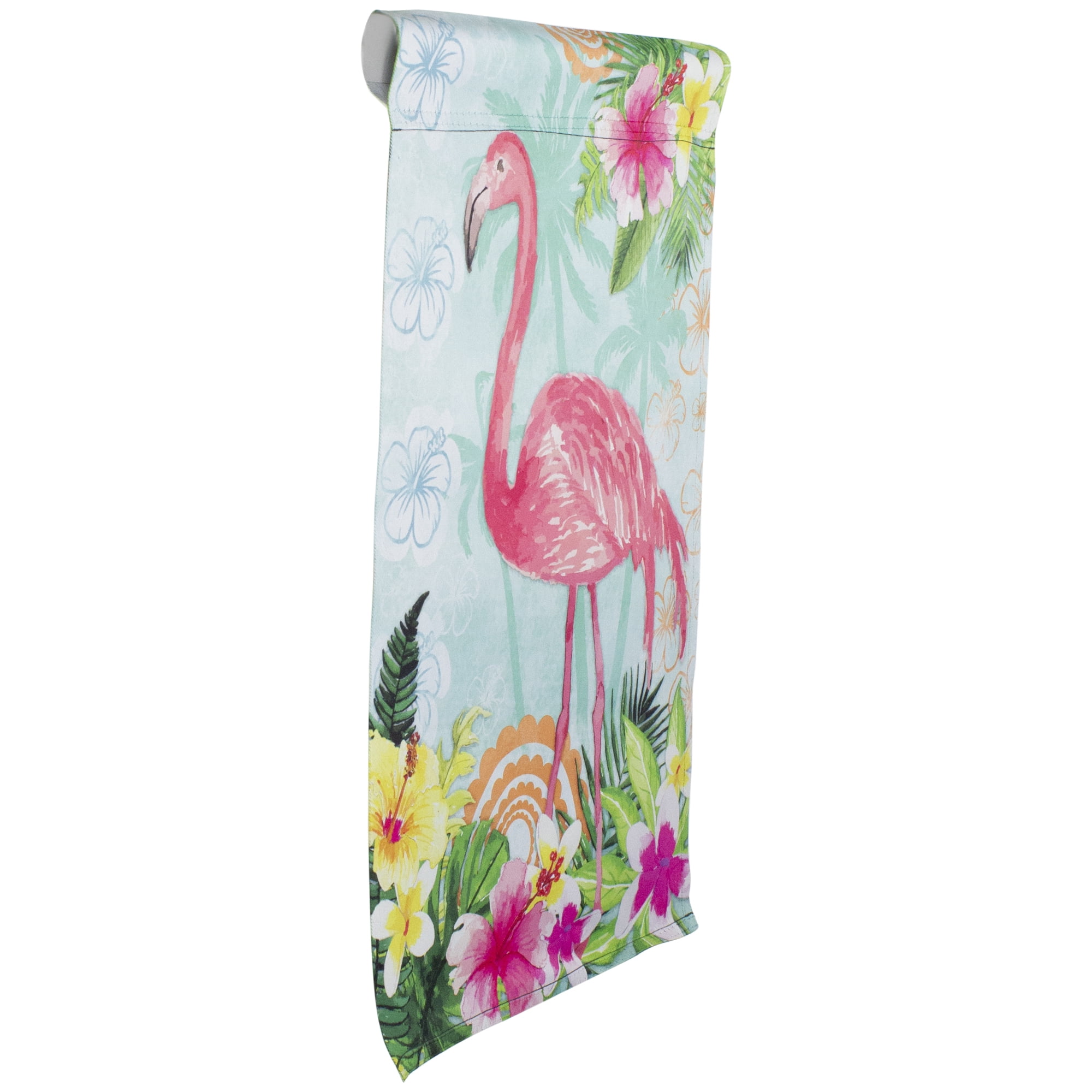 Northlight Tropical Flamingo Spring Outdoor Garden Flag 18" x 12.5"