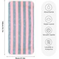 thumbnail image 2 of Toallas de Baño Grandes y Gruesas - 2 Pack Juego de Toalla de Vellón Coral Ultra Suave - Secado Rápido y Altamente Absorbente para Hotel, Spa, Gimnasio y Hogar (2, Rosa), 2 of 4