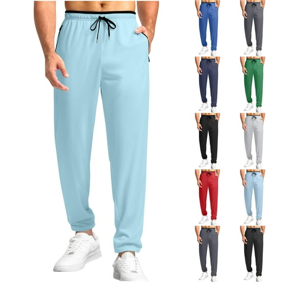 Brondbend Men's Casual Pants Mens Pants Straight Fit Elastic High Waist Drawstring Pocket Trousers Plaid Vintage Loose Trousers Anniversary Fall Winter Pants