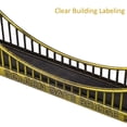 thumbnail image 2 of MasteelfCA American Golden Gate Bridge Statue Desktop Bridge Model Craft Decor for Office Home, 2 of 8