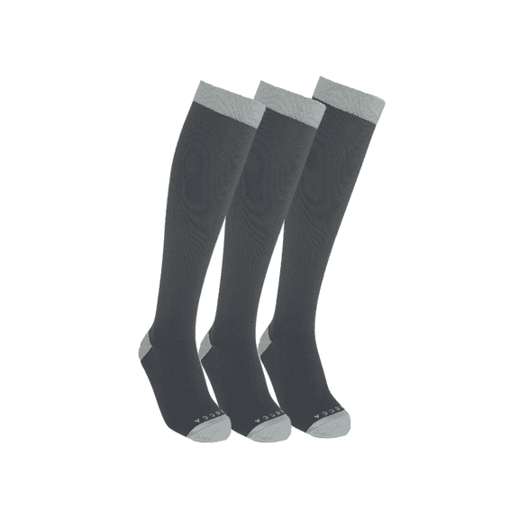 Rocca Sock 3 Pair Graduated 15-25 mmHg Men & Women’s Knee-High Compression Socks