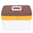 thumbnail image 1 of Caja de Almacenamiento Ormromra FloreceBien L Doble Capa a Prueba de Polvo, 1 of 8