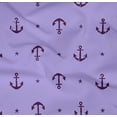 thumbnail image 5 of oneOone Cotton Poplin Twill Amethyst Fabric Nautical Craft Projects Decor Fabric Printed By The Yard 56 Inch Wide, 5 of 6