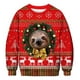 thumbnail image 5 of Suéter Navideño Con Estampado De Astas En 3d, Novedoso Y Feo, 5 of 7