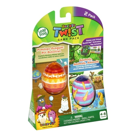 Penelope Penguin: Pet Detective and Animals, Animals, Animals Bundle Standard Edition - LeapFrog RockIt Twist