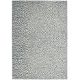 thumbnail image 2 of Inspire Me! Home Decor Joli Modern Abstract Ivory/Blue/Grey 5'3" x 7'3" Area Rug, (5' x 7'), 2 of 8