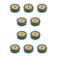 thumbnail image 3 of Bearachild Toallero Montado en la pared Paño de cocina Soporte de trapo Perforación Hogar Baño Almacenamiento Percha Sticky Clip Organizador Verde oscuro 10Conjunto, 3 of 6