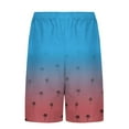 thumbnail image 5 of LIBRCLO Swim Trunks for Men with Liner 2 in 1 Bathing Suits Quick Dry Hawaiian Board Shorts Swimwear Lightweight Breathable Swimsuit Summer Beach Shorts Pink L, 5 of 6