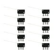 thumbnail image 2 of Microinterruptor Jadeshay 10 piezas Normalmente abierto Pasador largo, 2 of 14
