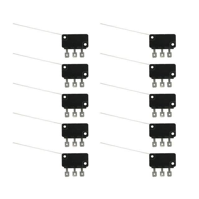 Microinterruptor de pasador largo, 10 Uds., microinterruptor normalmente abierto, microinterruptor con Sensor, artesanía excepcional Jadeshay A