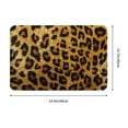 thumbnail image 3 of Uemuo Golden Leopard Glitter Printed Door Mat Indoor Doormat 16"x24",Front Back Door Mats Non Slip Entrance Rugs,Inside Doormats for Entryway, 3 of 9